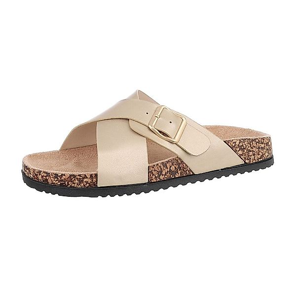 Ital-Design Damen Mules Freizeit Pantolette (86526931) günstig online kaufen