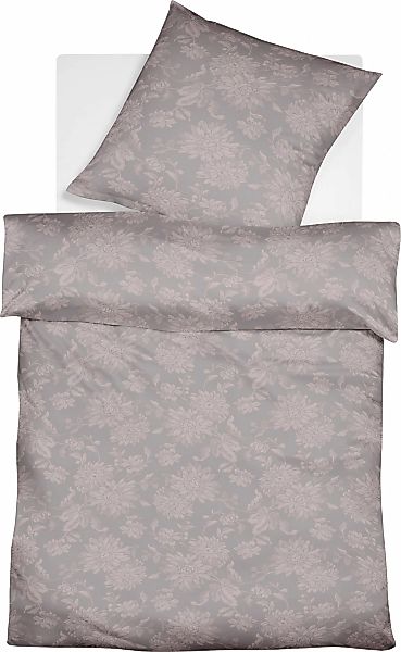 fleuresse Bettwäsche "Lech 4109" 3 tlg. Jacquard Flanell, Baumwolle, in Gr. günstig online kaufen