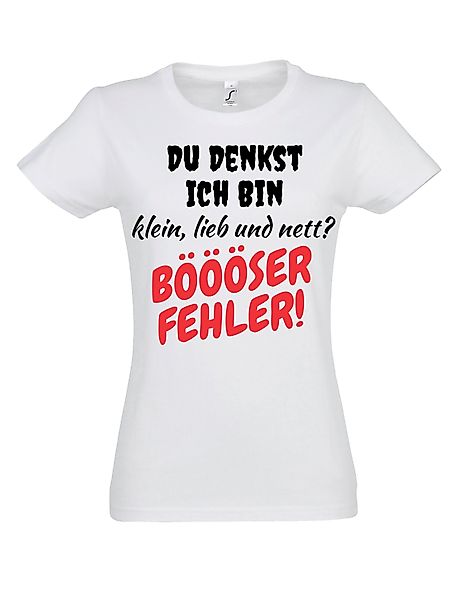 Youth Designz Print-Shirt "Böser Fehrler" Damen günstig online kaufen
