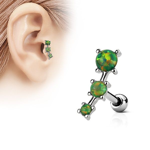 Taffstyle Piercing-Set Tragus Piercing Stecker mit günstig online kaufen