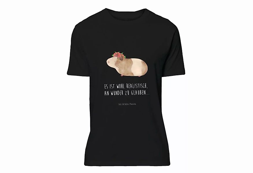Mr. & Mrs. Panda T-Shirt Meerschweinchen weise - Schwarz - Geschenk, Tshirt günstig online kaufen