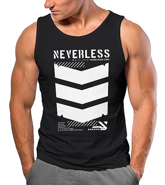 Neverless Tanktop Herren Tank-Top Techwear Trend günstig online kaufen