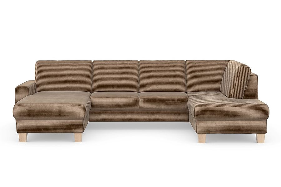 Home affaire Wohnlandschaft "Summer U-Form", mit oder ohne Bettfunktion und günstig online kaufen