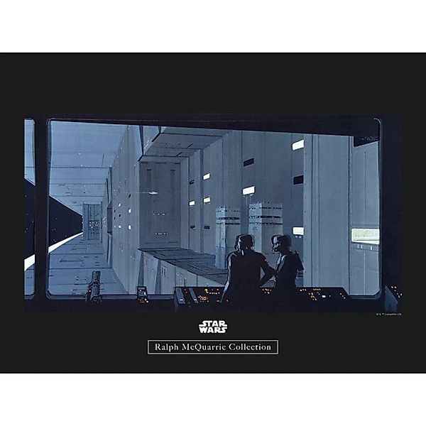 Komar Wandbild Star Wars Classic RMQ Death Star Co günstig online kaufen