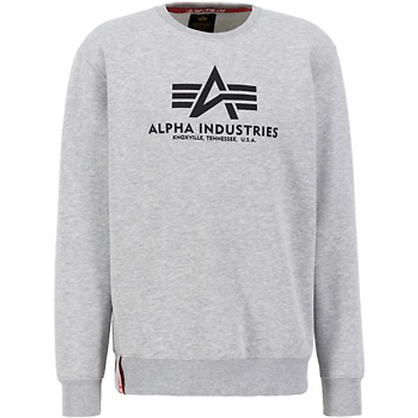 Alpha Industries  Sweatshirt Basic Sweatshirt BL - grey heather günstig online kaufen