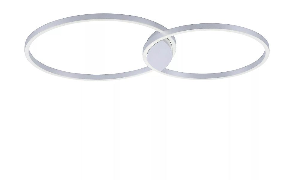 Q-Smart LED Deckenleuchte Q-Kate in Silber tunable white inkl. Fernbedienun günstig online kaufen