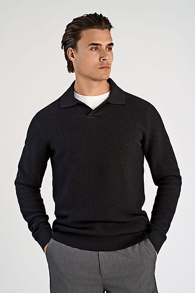 LINDBERGH Strickpullover mit Hemdkragen und leichter günstig online kaufen