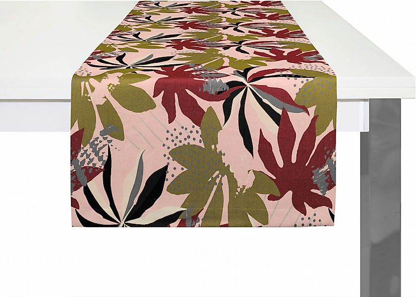 Adam Tischläufer "Jungle" GOTS organic,zertifiziert durch CERES 0242Made in günstig online kaufen