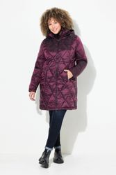 Ulla Popken Funktionsjacke HYPRAR Steppjacke Kapuze günstig online kaufen