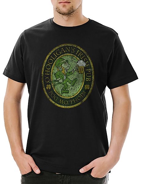 Urban Backwoods Print-Shirt O'Hooligans Irish Pub günstig online kaufen