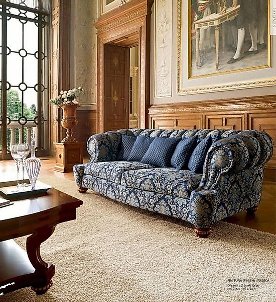 JVmoebel Sofa Zweisitzer Sofa 2 Sitzer Sofas Stoff Luxus Holz Wohnzimmer Mö günstig online kaufen