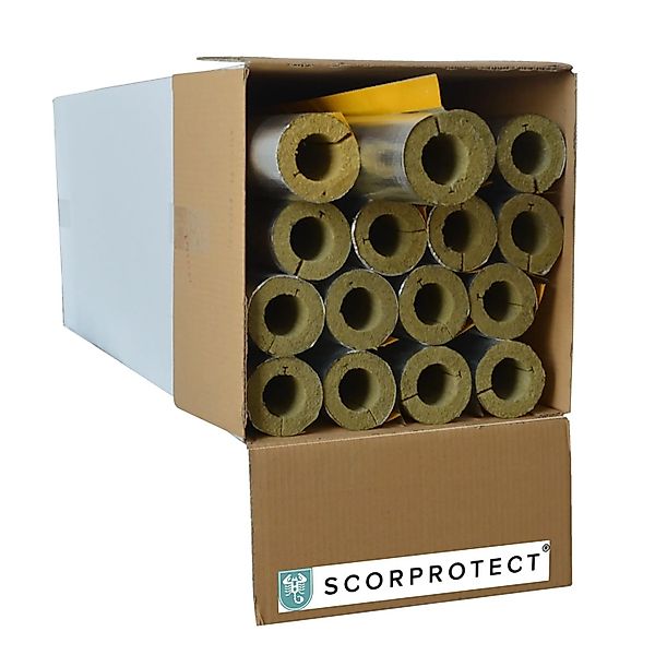 Scorprotect Karton Rohrisolierung Alu 48 MM X 20 MM günstig online kaufen