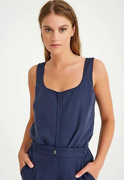 Just Like You Klassische Bluse Bluse mit quadratischem Kragen und Trägern günstig online kaufen