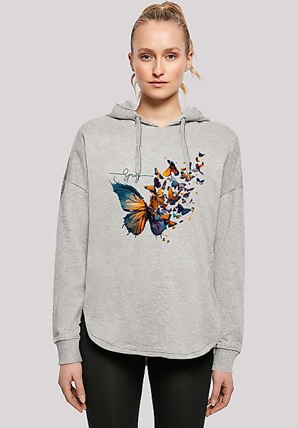 F4NT4STIC Kapuzenpullover "Schmetterling Frühling Oversize Hoodie" Print günstig online kaufen