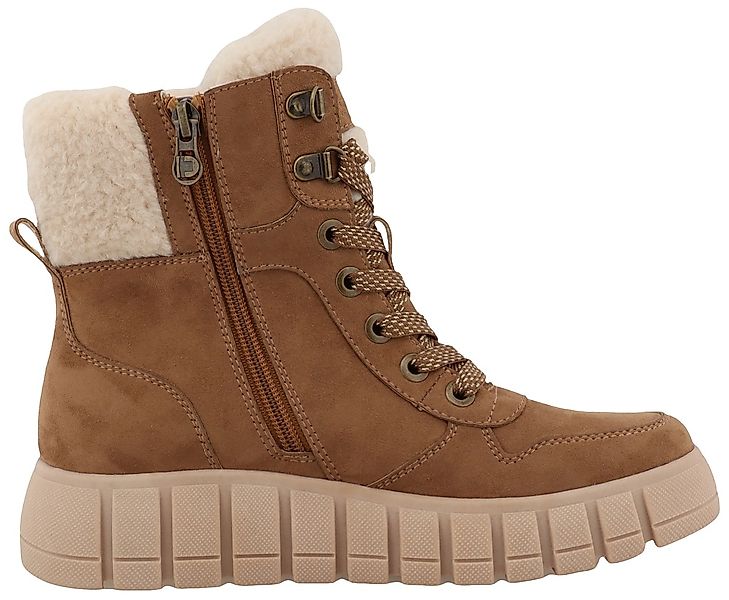 TOM TAILOR Winterboots, Keilabsatz, Plateau, Winterstiefelette, günstig online kaufen