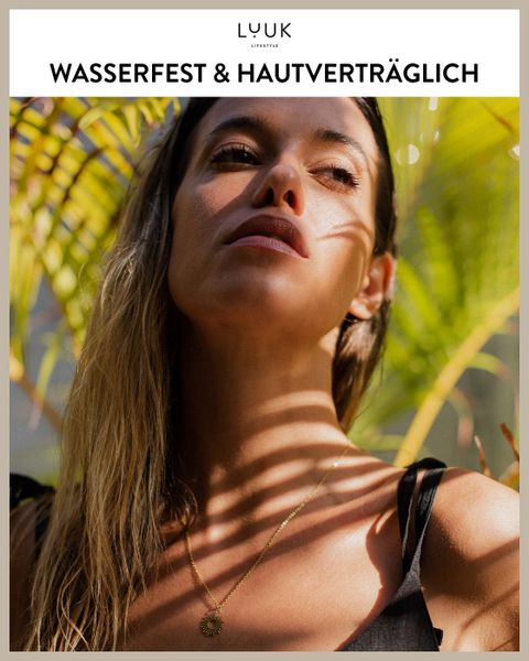 LUUK LIFESTYLE Kette mit Anhänger Sonne, günstig online kaufen