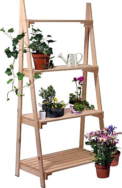 dobar Blumenständer Blummentreppe, BxTxH: 75x39x146 cm günstig online kaufen