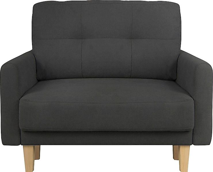 Home affaire Sessel "TRIPLO Relaxsessel mit Wellenunterfederung, Maße B/T/H günstig online kaufen