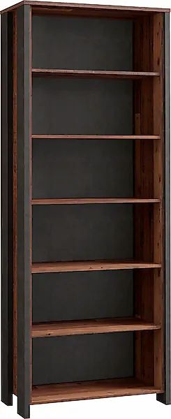 FORTE Aktenregal »Clif«, Bücherregal im Industriestil, Höhe 220,7 cm günstig online kaufen