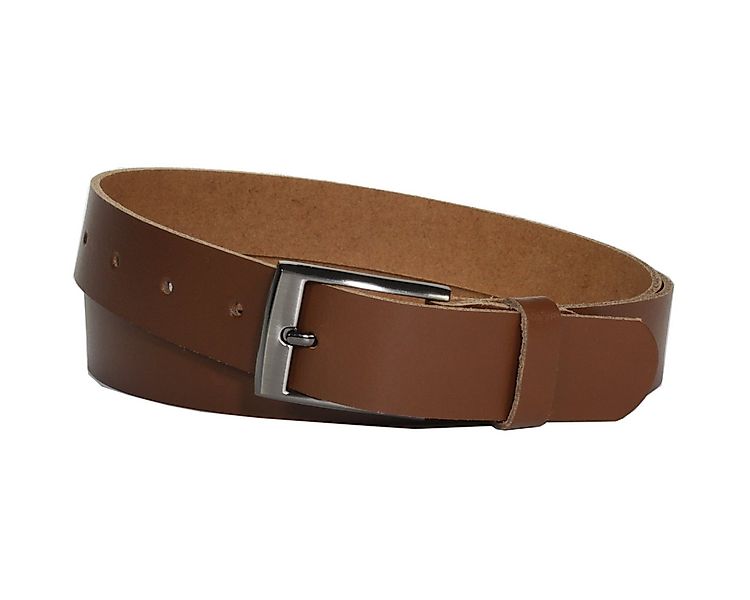 COLOGNEBELT Ledergürtel C20-SL 3 cm breiter Ledergürtel in Hellbraun mit ec günstig online kaufen