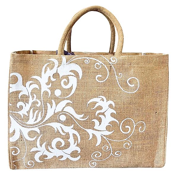 Domelo Einkaufsshopper Jute Einkaufskorb, Vegan Einkaufstasche, günstig online kaufen