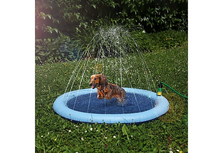 Bestlivings Hundepool Sprinklermatte, (1-tlg., Ø100 cm), Splash Pool - Spri günstig online kaufen