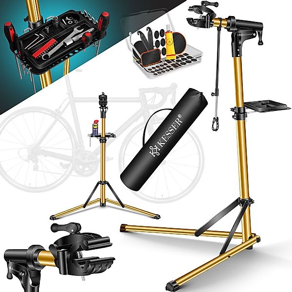 KESSER Fahrrad-Montageständer Fahrradmontageständer Profi Reparaturständer günstig online kaufen