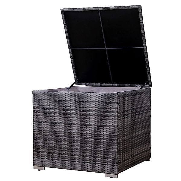SVITA Auflagenbox Polyrattan Gartenbox Erweiterung Box Lugano/California Gr günstig online kaufen