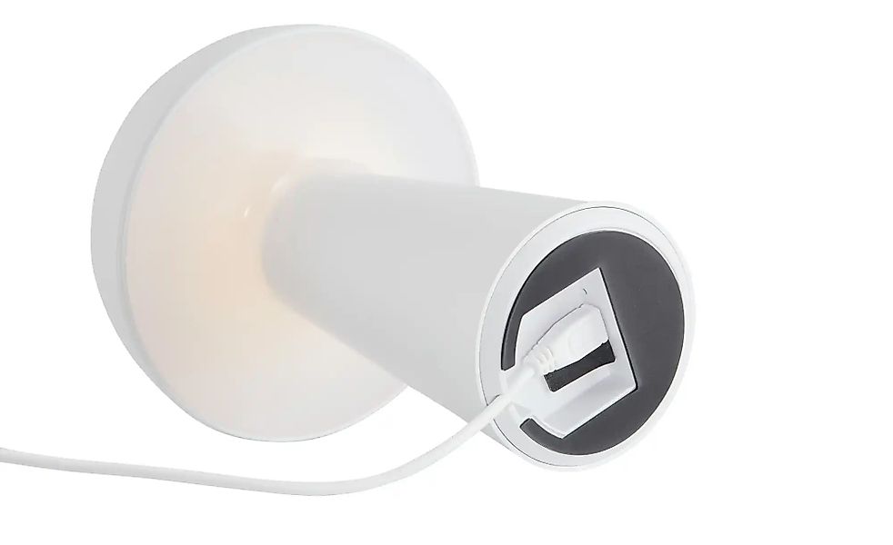 Reality LED-Tischleuchte Lennon Weiß Ø 13,6 cm günstig online kaufen