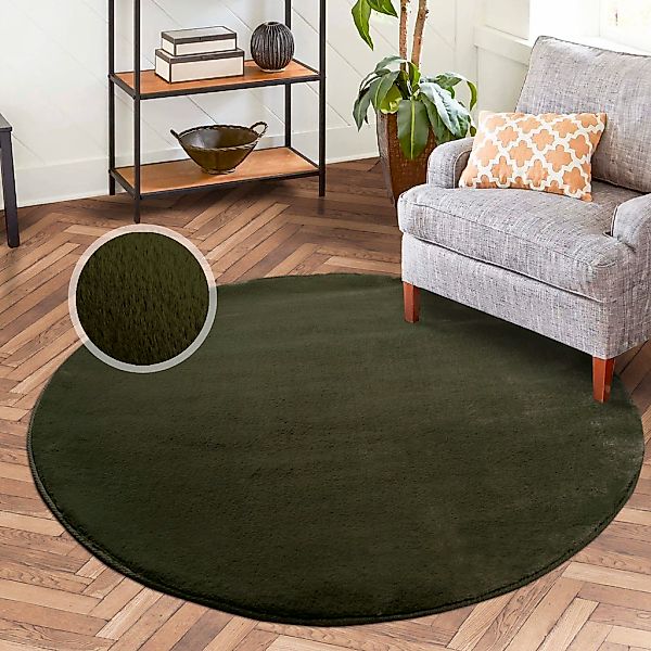 Carpet City Hochflor-Teppich "TOPIA400" rund 21 mm Höhe besonders weich und günstig online kaufen