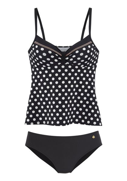 LASCANA Bügel-Tankini mit süßen Tupfen günstig online kaufen