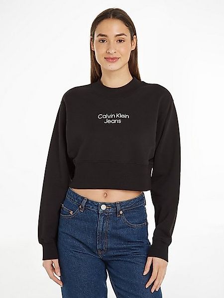 Calvin Klein Jeans Sweatshirt STACKED INSTITUTIONAL günstig online kaufen