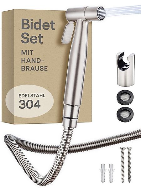 Praknu Bidetarmatur Bidet Set - WC Brause für Intimdusche (Set, Brause mit günstig online kaufen