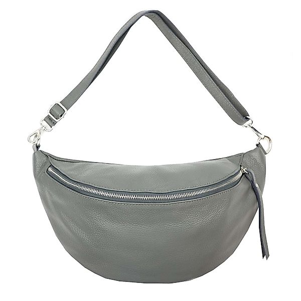 ITALYSHOP24 Schultertasche Damen Leder Tasche Bodybag günstig online kaufen