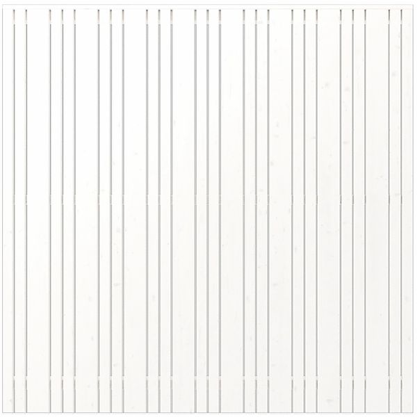 Sichtschutzzaun Tangent Nadelholz Weiß 180 cm x 180 cm günstig online kaufen