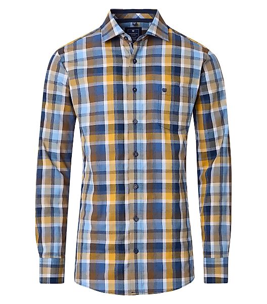 Redmond Langarmhemd kariert Comfort Fit günstig online kaufen