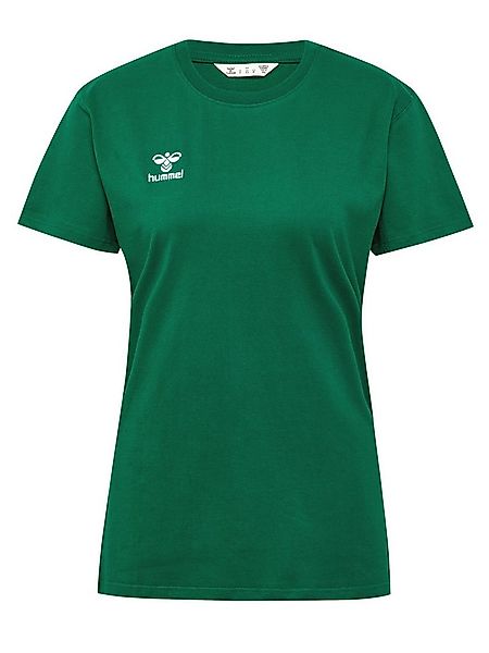 hummel T-Shirt Rundhalsausschnitt gesticktes Logo Regular fit hmlGO 2.0 T-S günstig online kaufen