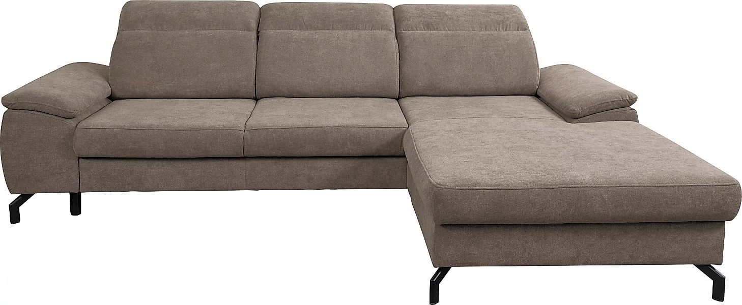WERK2 Ecksofa »Panama L-Form«, Modernes Sofa mit Schlaffunktion, Bettkasten günstig online kaufen