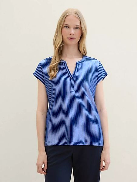 TOM TAILOR T-Shirt Gestreiftes T-Shirt mit Bio-Baumwolle günstig online kaufen