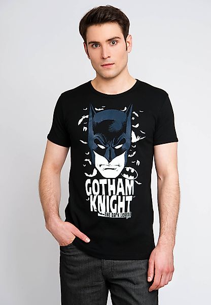 LOGOSHIRT T-Shirt "DC - Batman - Gotham Knight" mit coolem Batman-Frontprin günstig online kaufen