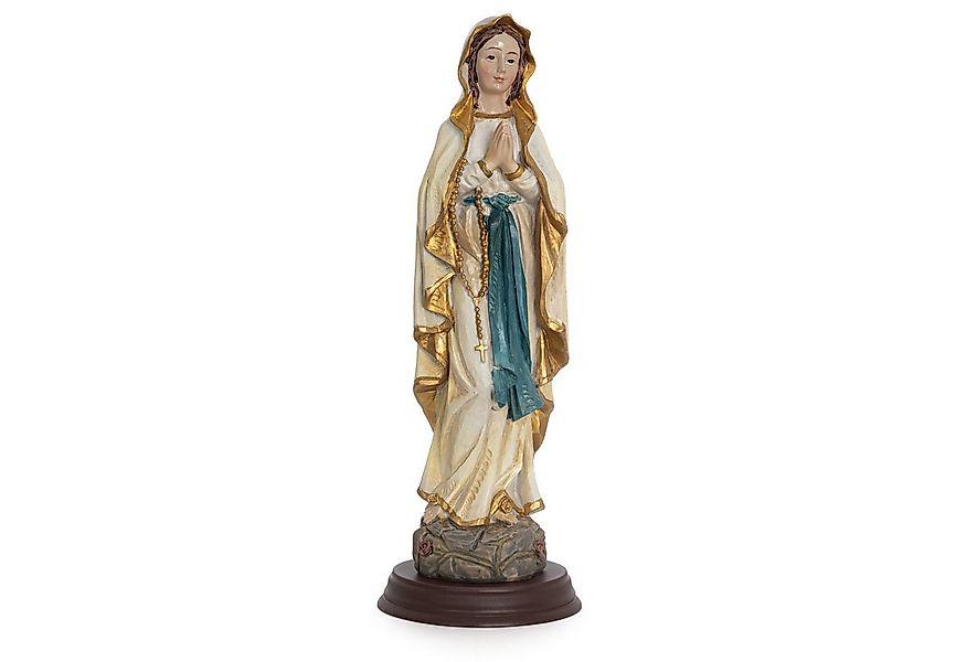 Moritz Dekofigur Jungfrau Maria Statue 21 cm Marienfigur mit Rosenkranz und günstig online kaufen