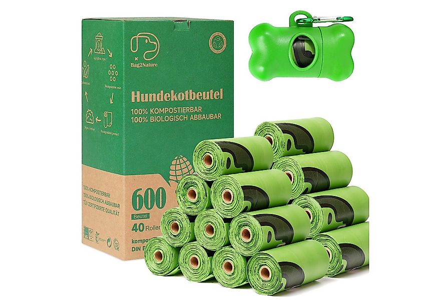 YI Hundekotbeutel 600/360 Stück Hundekotbeutel,100% Hundekotbeutel biologis günstig online kaufen