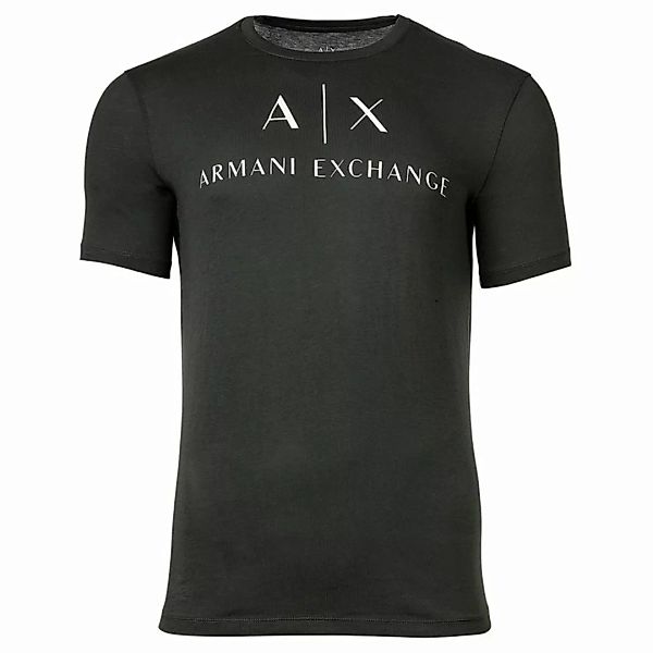 A|X ARMANI EXCHANGE Herren T-Shirt - Schriftzug, Rundhals, Cotton Stretch D günstig online kaufen