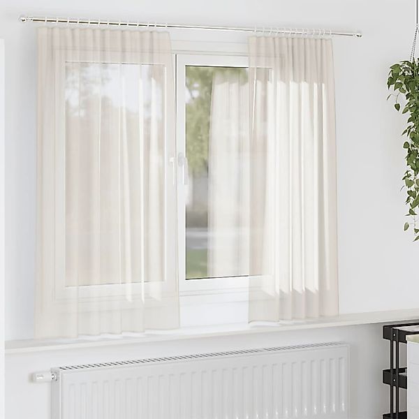 vidaXL Vorhang, Voile Vorhänge mit Lasche günstig online kaufen