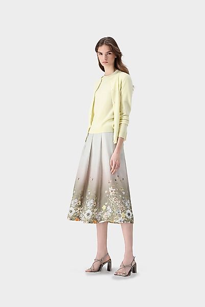 Kaschmir Strickjacke mit Rundhalsausschnitt günstig online kaufen