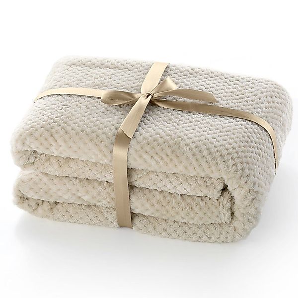 Wohndecke Decke Microfaser Wohndecke Tagesdecke Fleece, günstig online kaufen