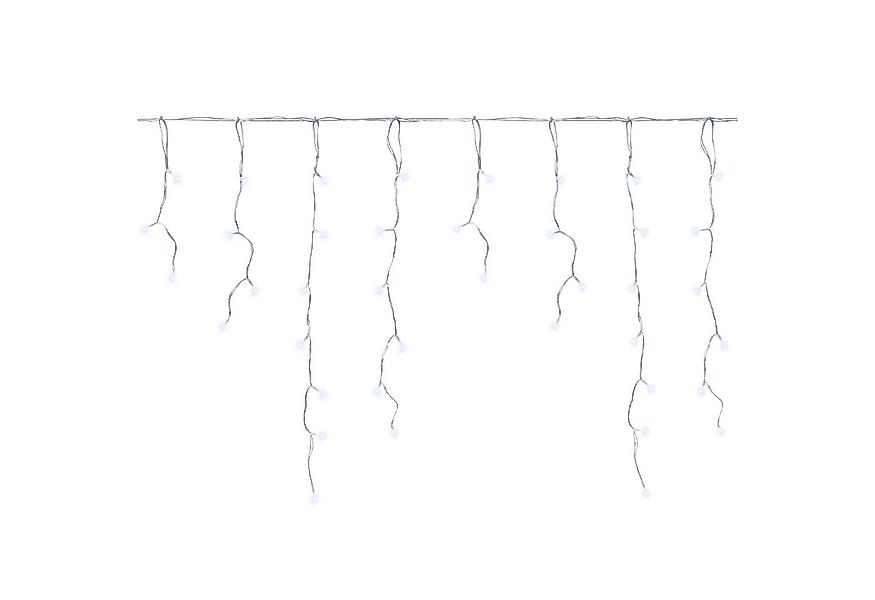 Clanmacy LED-Lichterkette LED Eisregen Outdoor Eisregen Lichtervorhang 10M günstig online kaufen