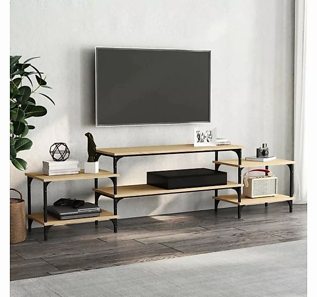 furnicato TV-Schrank Sonoma-Eiche 197x35x52 cm Holzwerkstoff günstig online kaufen