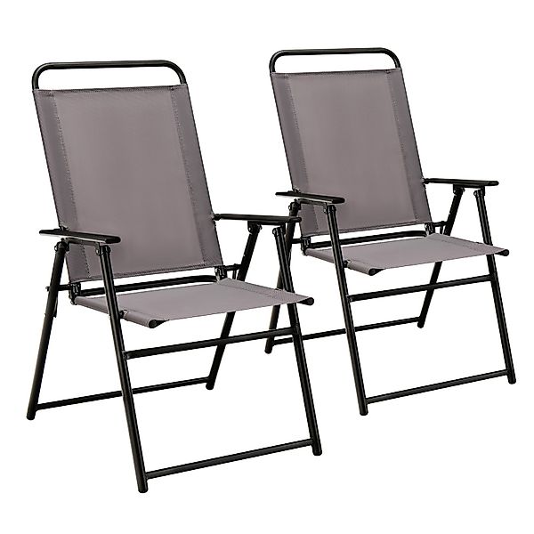 COSTWAY Gartenstuhl (2 St), Klappstühle, Hochlehner günstig online kaufen