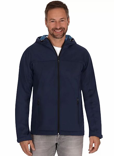 Trigema Softshelljacke "TRIGEMA Klassische Softshell–Kapuzenjacke", (1 St.) günstig online kaufen